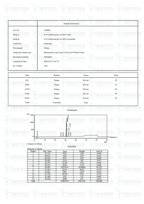(🌴Anti-aging) CJC-1295 DAC (5mg) - 10 Vials