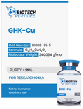 (🌴Skin Repair and Anti-Aging) GHK-CU (Copper) (50mg) - 10 Vials