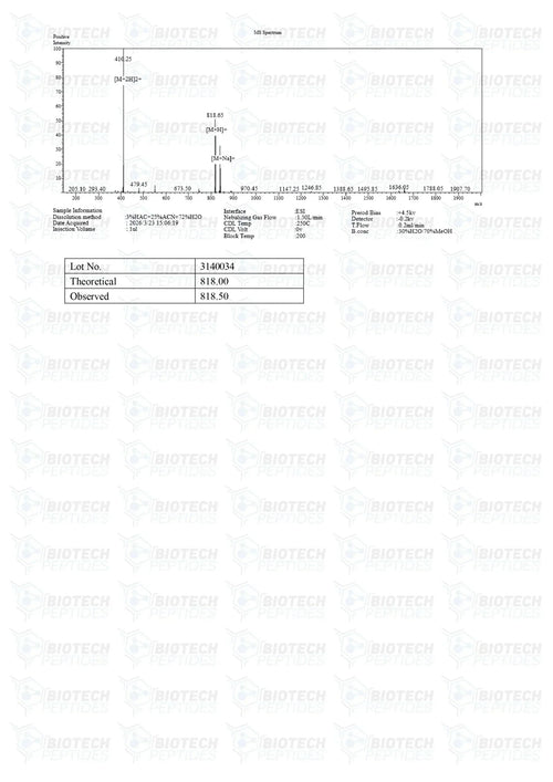 (💪 Boosts GH secretion) GHRP-2 Peptide - (10mg) - 10 Vials