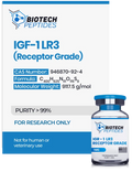 (💪 Rapid muscle gain)Receptor Grade IGF-1 LR3 (1mg) - Buy Online - 10 Vials