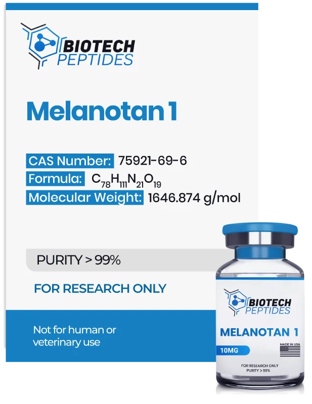 (🌴melanin production) Melanotan 1 (10mg) - 10 Vials